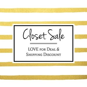 Closet Sale